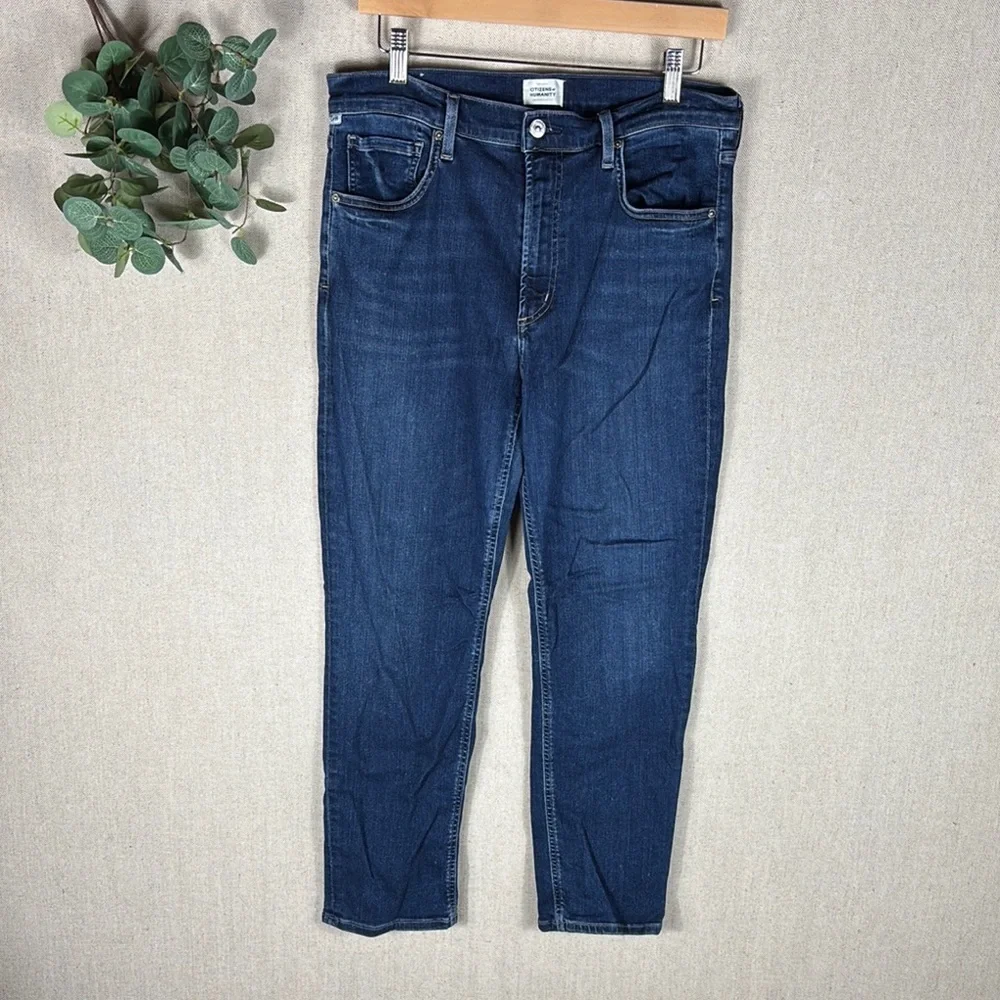 Citizens Of Humanity > Dark Blue High Rise Skinny Isola Jeans 30 - Picture 2 of 11